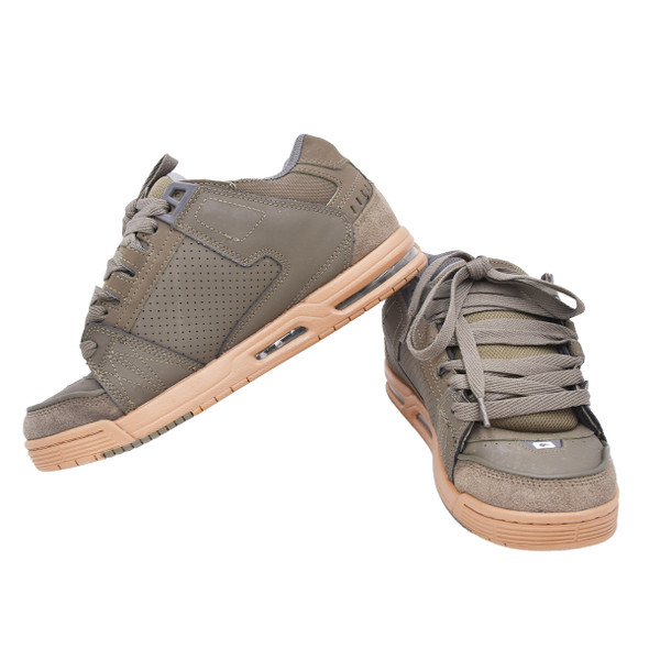 product variation Open Box (Great condition, limited use): GLOBE Sabre Mens Footwear, Color: Moss/Gum, Size: 9 (GBSABR-MOSS-GUM-9) image