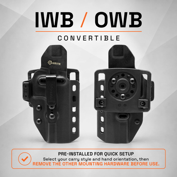 product variation GRITR OMNI IWB/OWB Ambidextrous Kydex Holster Fits Sig Sauer P211 GTO image
