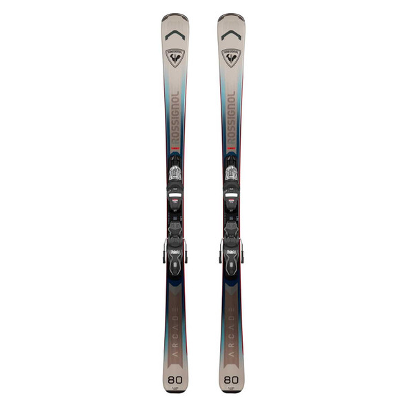 product variation ROSSIGNOL Men's Arcade 80 Alpine Skis with Xpress 10 GW B83 Black Chrome Binding (RROFZ01) image