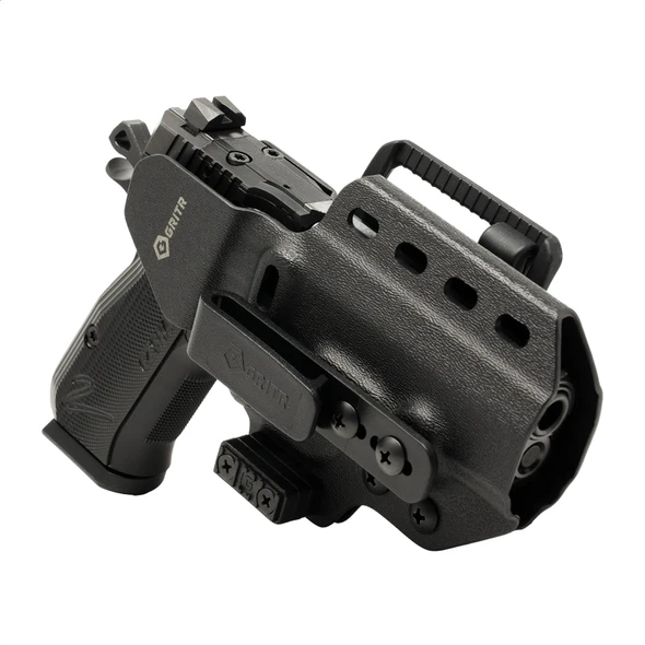 product variation GRITR OMNI IWB/OWB Ambidextrous Kydex Holster Fits CZ Shadow 2 Compact/Carry image