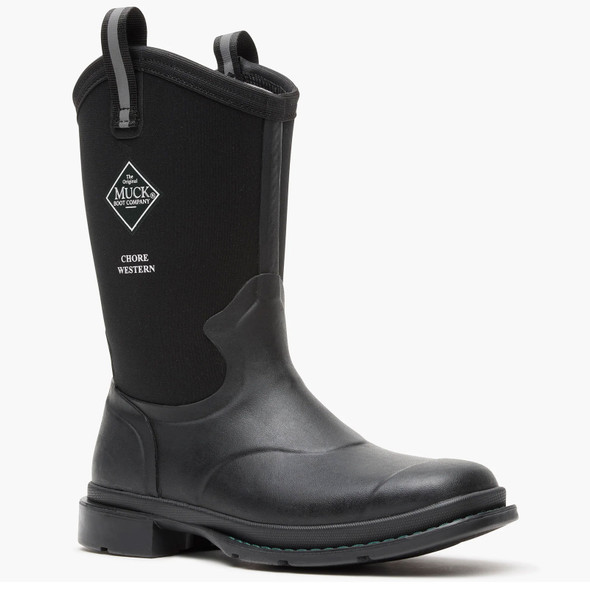 product variation Open Box (Damaged package): MUCK BOOT COMPANY Wmn Blk 12" Wstrn, Size: 8 (MCHWW00-080) image