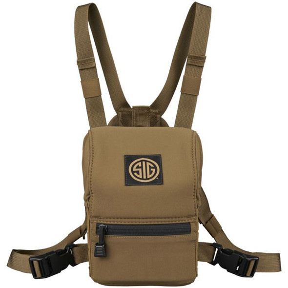 product variation SIG SAUER Zulu HDX Small Coyote/Black Binocular Harness Chest Pack (SOZBH302) image