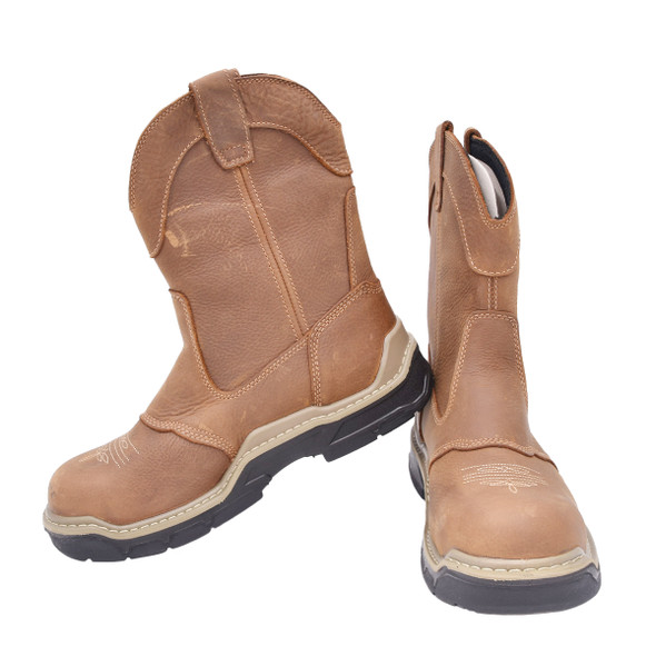 product variation Open Box (Great condition, limited use): WOLVERINE Raider Ds Wstrn, Color: Brown, Size: 8.5, Width: M (W221045-8.5-M) image