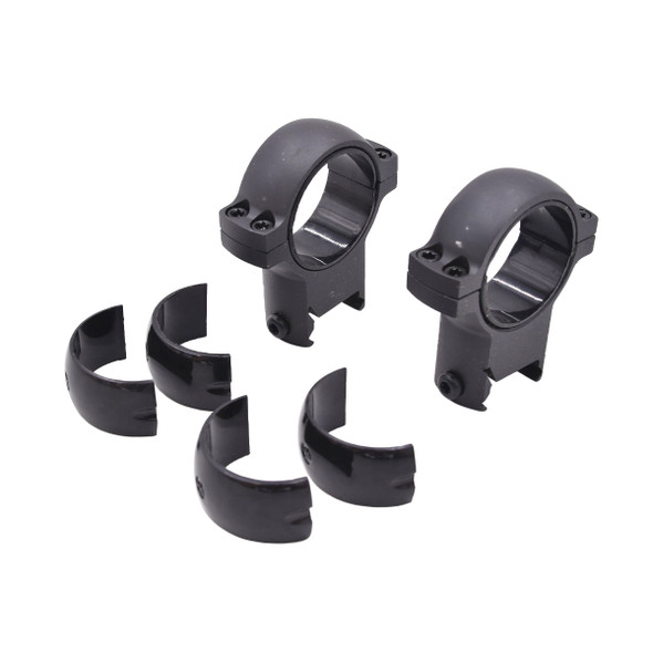 product variation Open Box (Great condition, limited use): BURRIS Signature Zee Weaver-Style 30mm Extra High Matte Black Rings (420585) image