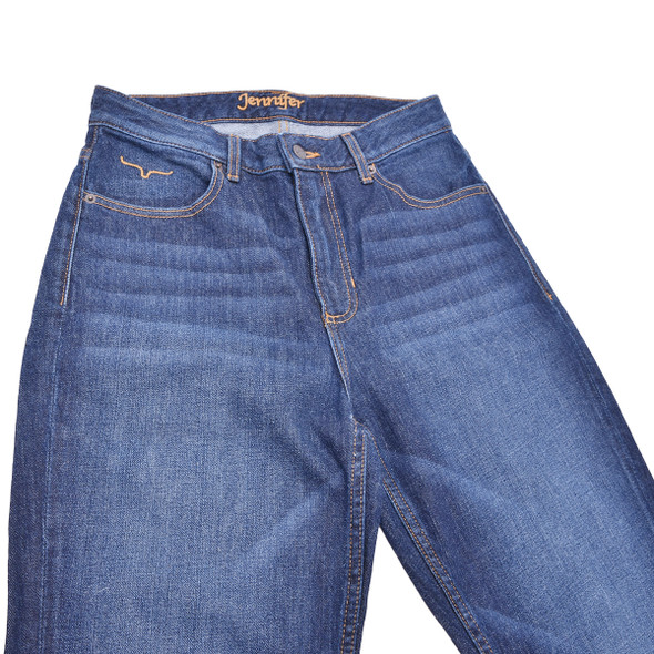 product variation Open Box (Great condition, limited use): KIMES RANCH Womens Jennifer Jeans, Color: Blue, Size: 6x36 image
