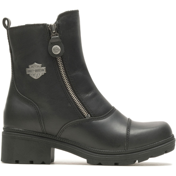 product variation HARLEY-DAVIDSON Women's Amherst Black Short Boots (D84236) image