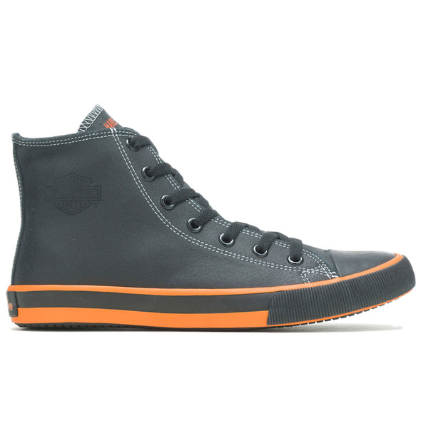 product variation HARLEY-DAVIDSON Men's Nathan Black High-Top Sneakers (D93816) image