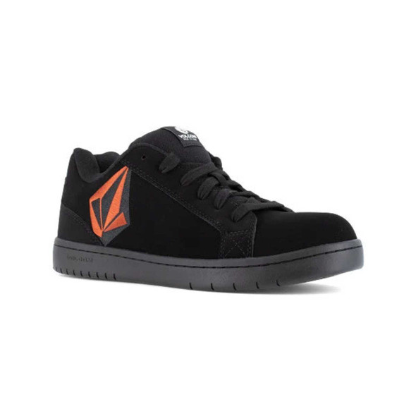 product variation VOLCOM Men's Stone Black/Red Work Sneakers (VM30471) image