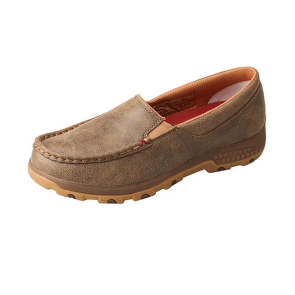 product variation TWISTED X Womens Slip-On Bomber Driving Moc with CellStretch (WXC0004) image