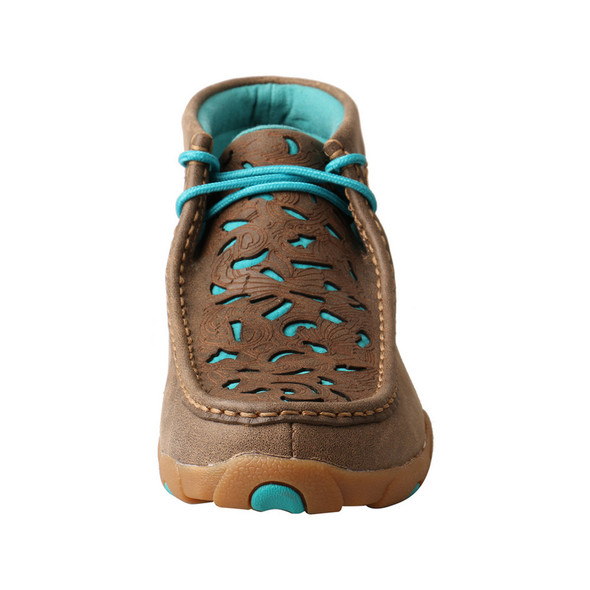 product variation TWISTED X Chukka Driving Bomber/Turquoise Moccasins (WDM0126) image