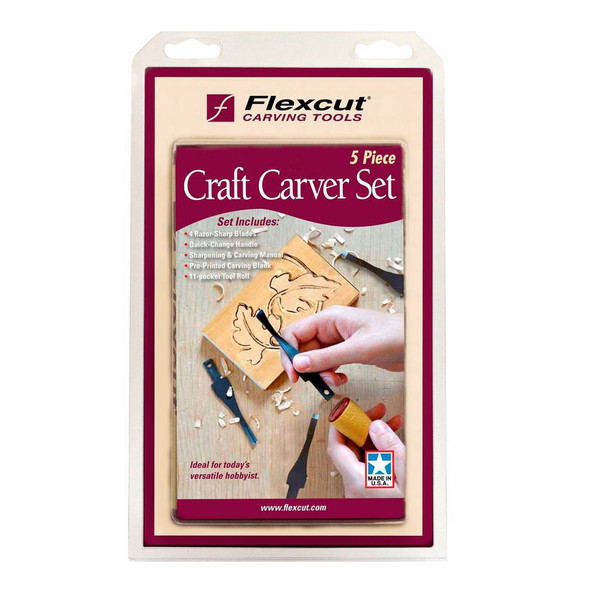 FLEXCUT 5-Piece Craft Carver Set (SK106)