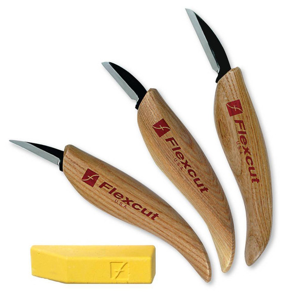 Flexcut Beginner Palm & Knife Set