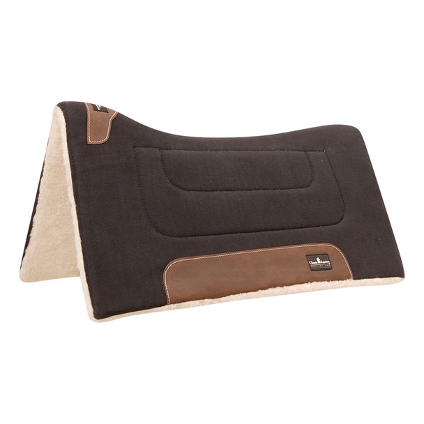 product variation CLASSIC EQUINE Performance Black Trainer Saddle Pad 2 (PTP2BK) image