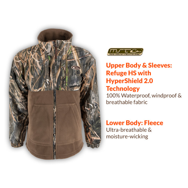 DRAKE Youth MST Eqwader Full Zip Jacket