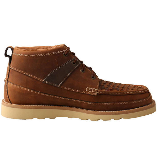 product variation TWISTED X Men's 4in Woven Saddle/Oiled Saddle Wedge Sole Boot (MCA0032) image