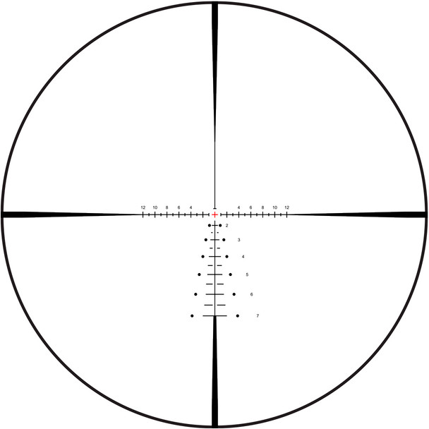 BURRIS Signature HD 5-25x50mm 30mm Illuminated 6.5 Creedmoor Riflescope (200535)