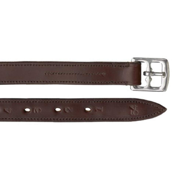 CAMELOT Lined Stirrup Leathers Brown (407074BRN-7/8)