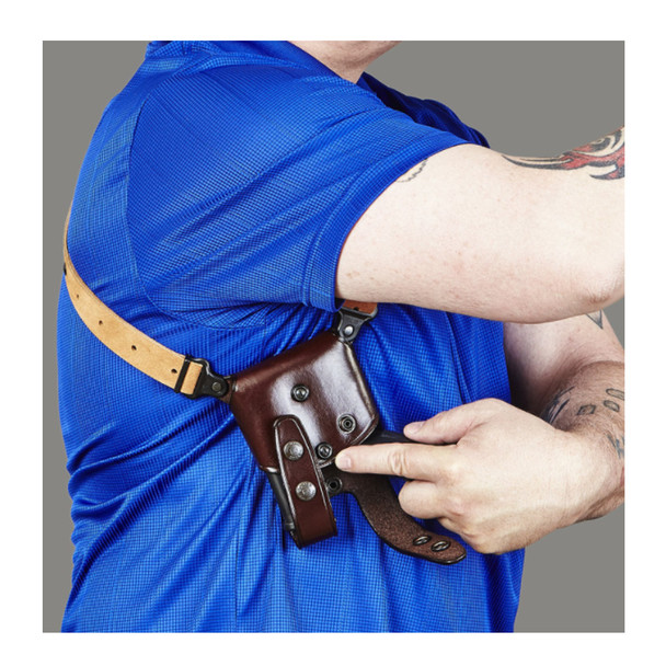 product variation GALCO Jackass Rig for Glock 22 Black RH Shoulder System (JR224B) image