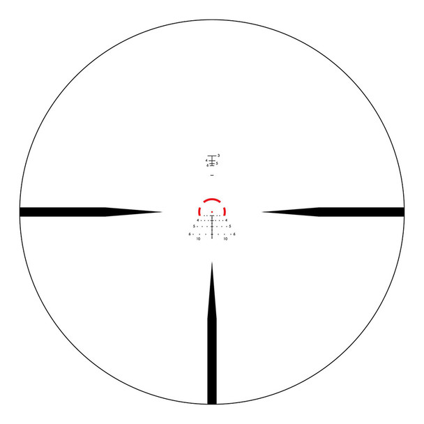 VORTEX Strike Eagle 1-6x24mm 30mm AR-BDC3 Riflescope (SE-1624-2)