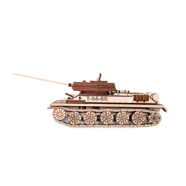 product variation ECO WOOD ART Tank T-34 965-Piece 3D Puzzle (TANK-T-34) image