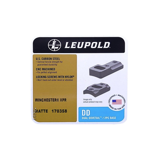 product variation LEUPOLD Dual Dovetail Winchester XPR Two-Piece Matte Bases (170358) image