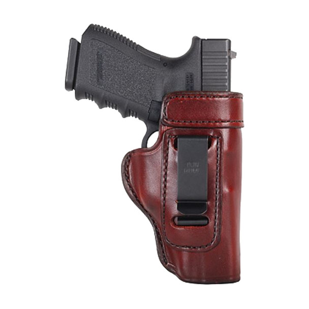 product variation DON HUME Clip On H715-M Right Hand Brown Holster Fits Glock 26/27 (J168038R) image