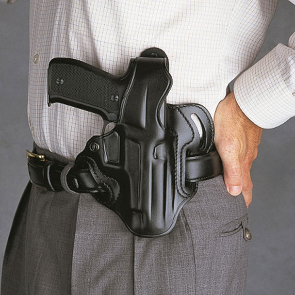 product variation GALCO COP S&W J Frame 3 Slot Right Hand Leather Belt Holster (CTS160B) image