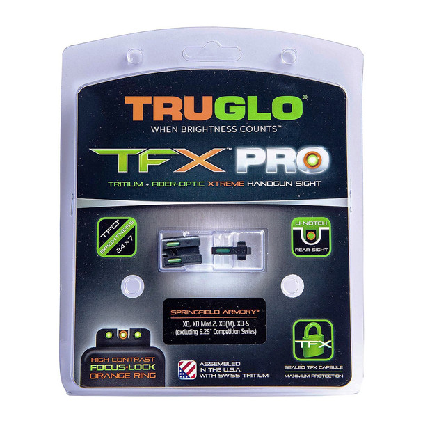 product variation TRUGLO TFX Orange Sf XD Handgun Sights (TG13XD1PC) image
