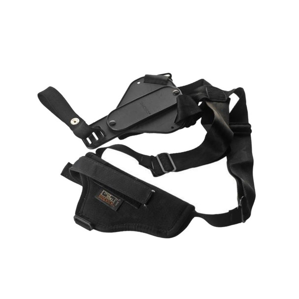 product variation UNCLE MIKES Sidekick 8.5in Large Revolver RH Black Vertical Shoulder Holster (8304-1) image