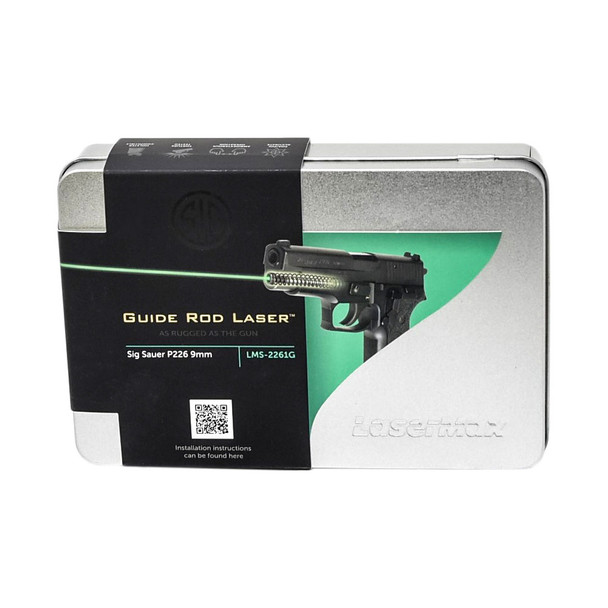 product variation LASERMAX Sig Sauer P226 9mm Green Guide Rod Laser (LMS-2261G) image