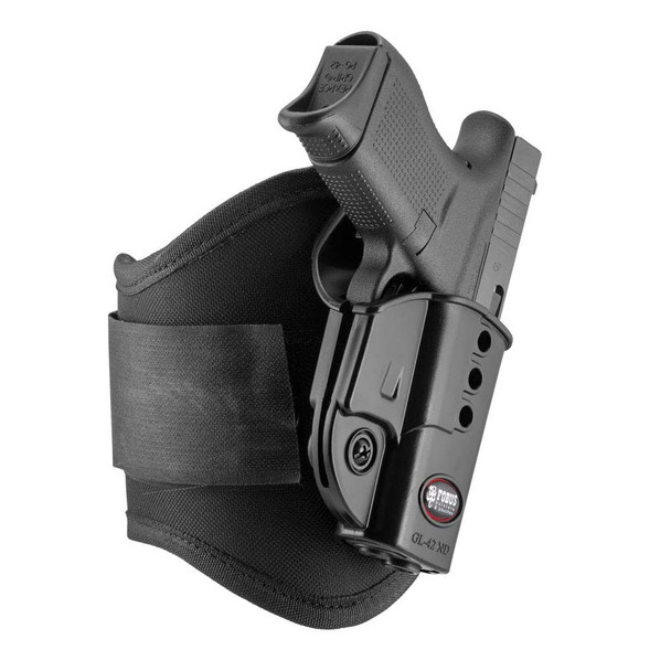 FOBUS Right Hand Ankle Holster Fits Glock 42 (GL42NDA)