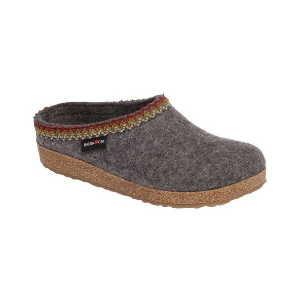 Haflinger wool store clogs