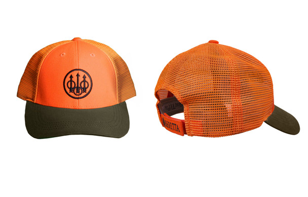 product variation BERETTA Tobacco/Blaze Orange Upland Trucker Hat (BC641T15150850) image