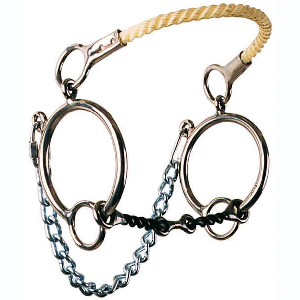 product variation CIRCLE Y Ring Combination Rope Nose Hackamore (903) image