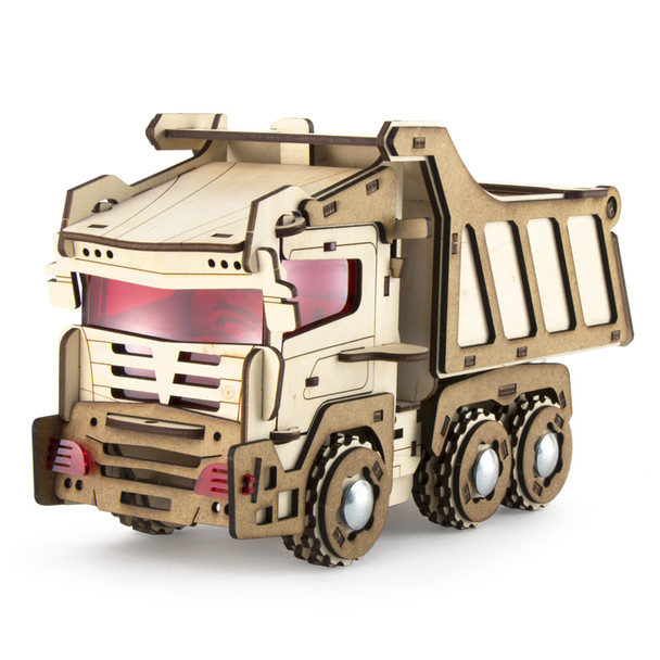 product variation WOODBY Toy Truck 3D Wooden Puzzle image