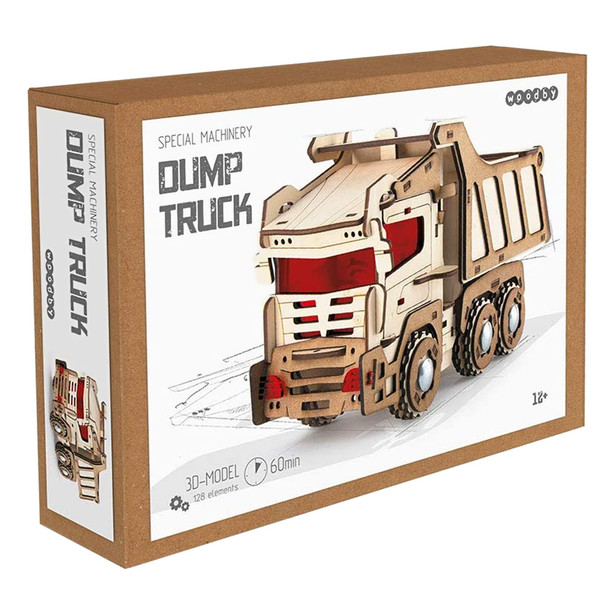 product variation WOODBY Toy Truck 3D Wooden Puzzle image