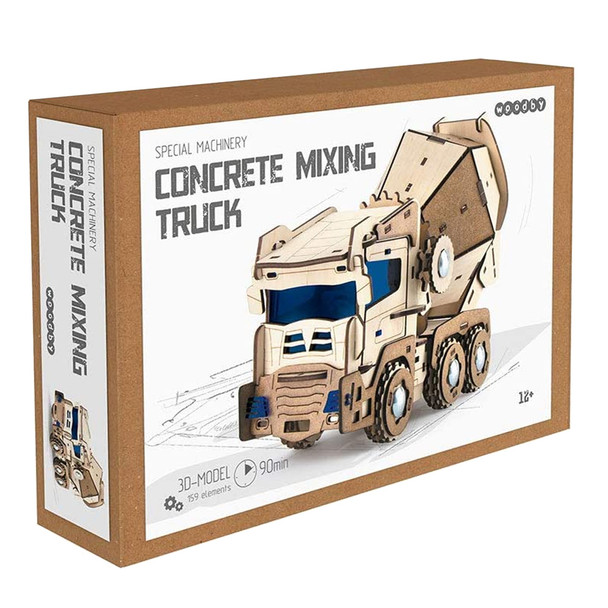 product variation WOODBY Toy Truck 3D Wooden Puzzle image