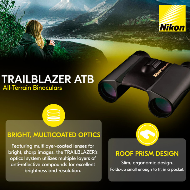 product variation NIKON Trailblazer ATB10x25mm Binoculars (8218) image