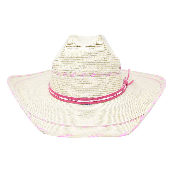 BULLHIDE Candy Kisses 10x Natural/Pink Cowboy Hat (2458)