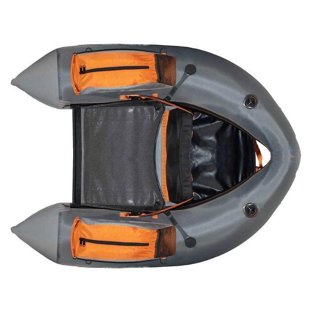 OUTCAST Fish Cat 4 Deluxe Gray LCS Float Tube (200-000144)