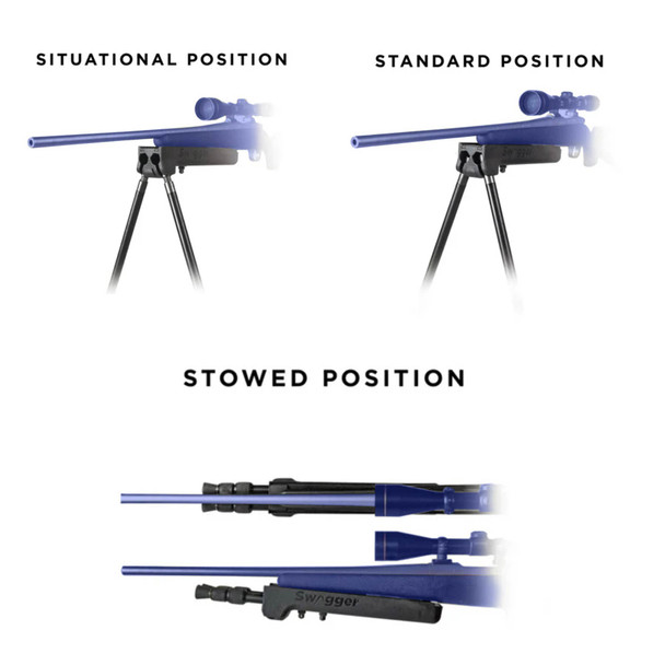product variation SWAGGER Hunter29 Bipod (SWAG-BP-HT29) image