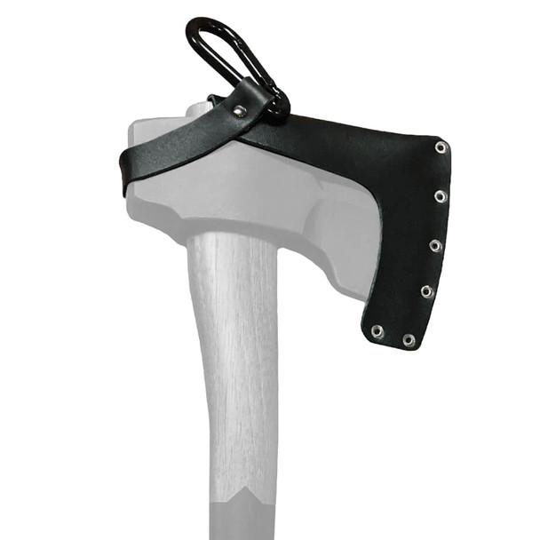 product variation WOOX Genuine Leather Heavy Duty Blade Sheath with Carabiner for Forte Axe (BU.SHT005.01) image