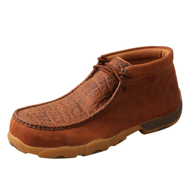 product variation TWISTED X Men's Work Chukka Nano Toe Tan/Spice Driving Moc (MDMNT01) image