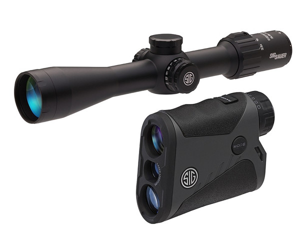 SIG SAUER BDX KILO1400 Laser Range Finder and SIERRA3 3.5-10x42 Rifle Scope Combo Kit (SOK14BDX01)