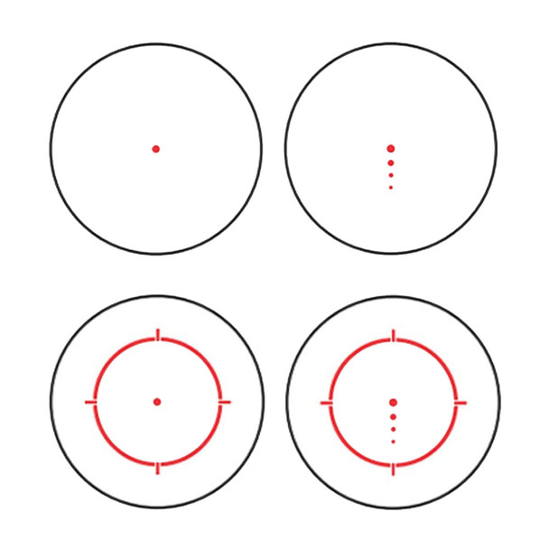 SIG SAUER ROMEO4H Ballistic Circle Dot 0.5 Moa Adj Red Dot Sight (SOR43011)