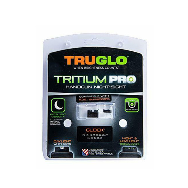 product variation TRUGLO Tritium Pro Night Sights For Glock Low MOS (TG231G1MW) image