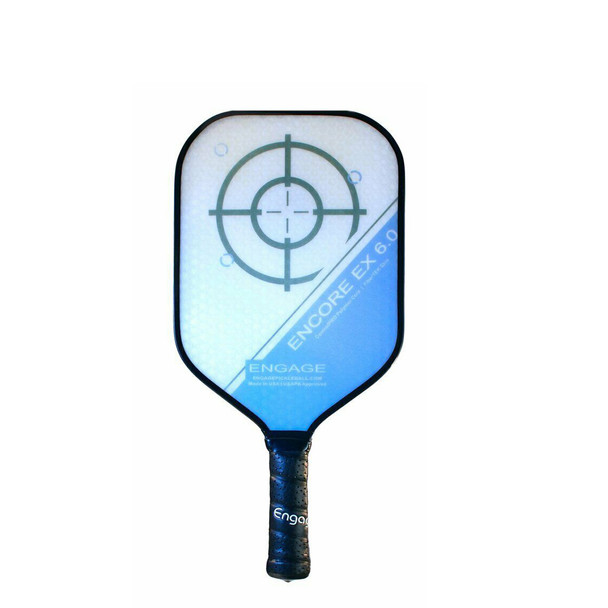 ENGAGEPICKLEBALL Encore EX 6.0 Blue Thin Grip Pickleball Paddle (EX6-BLU-011)