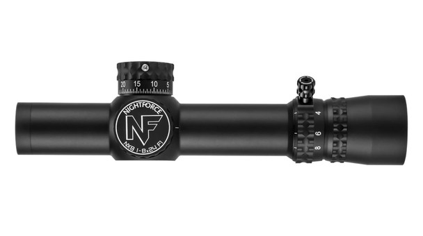 NIGHTFORCE NX8 1-8x24mm F1 Illuminated FC-MOA Reticle Riflescope (C600)