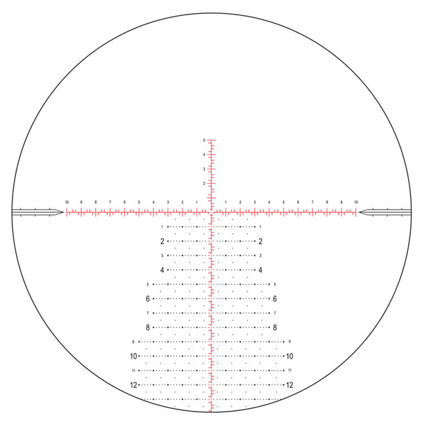 NIGHTFORCE NX8 4-32x50mm F1 Illuminated Mil-XT Reticle Riflescope (C634)