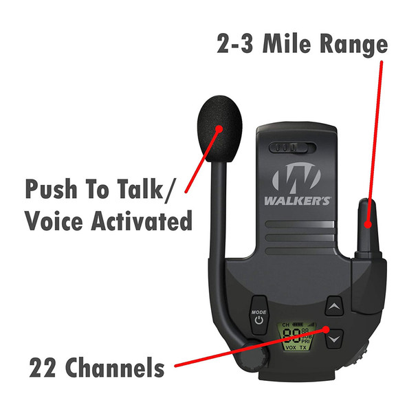 product variation WALKER'S GAME EAR Razor Walkie Talkie Attachment (GWP-RZRWT) image